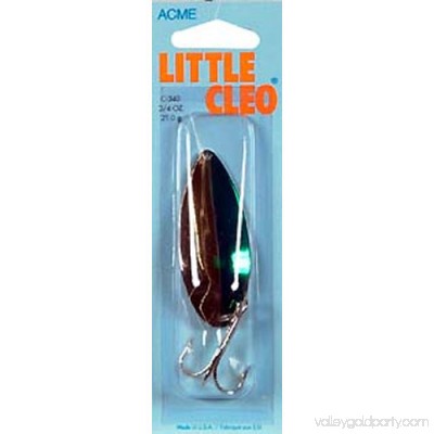 Acme .75 oz Little Cleo Fishing Lure, Copper 555612558